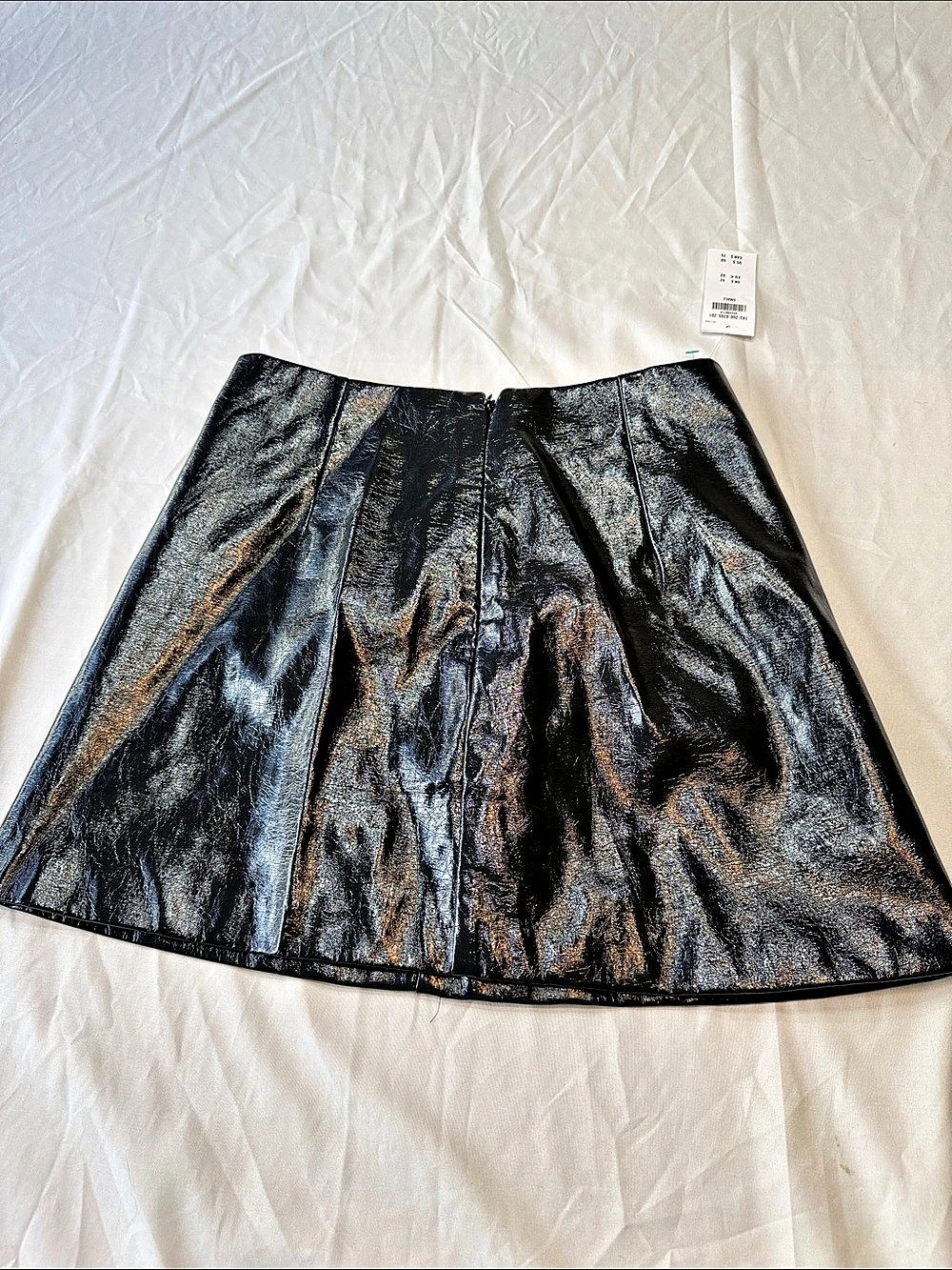 Abercrombie & Fitch The A&F Scarlett Vegan Leather Mini Skort Vegan Leather Mini